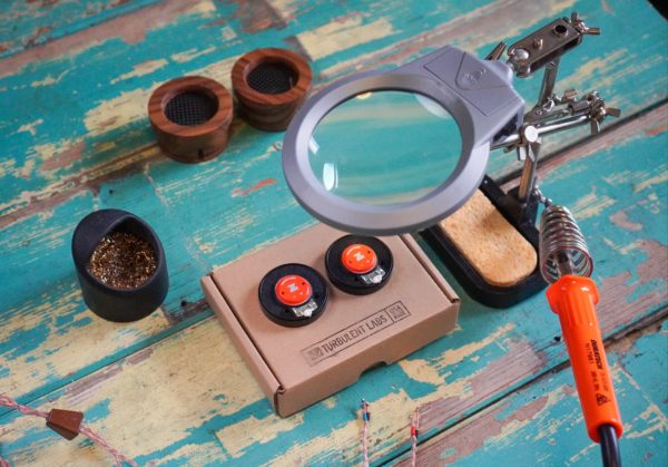 Assembling the Turbulent Labs custom headphone build